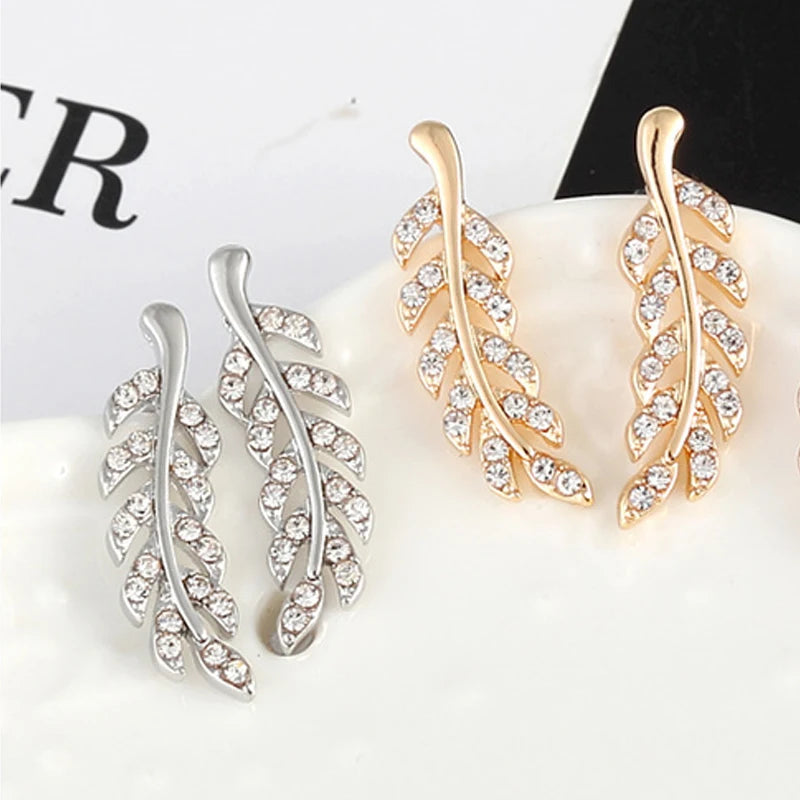 Leaf et Earrings
