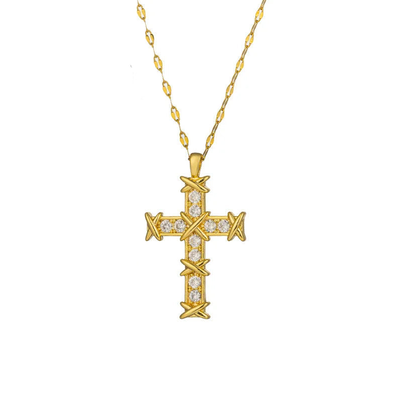 Endure Cross Necklace