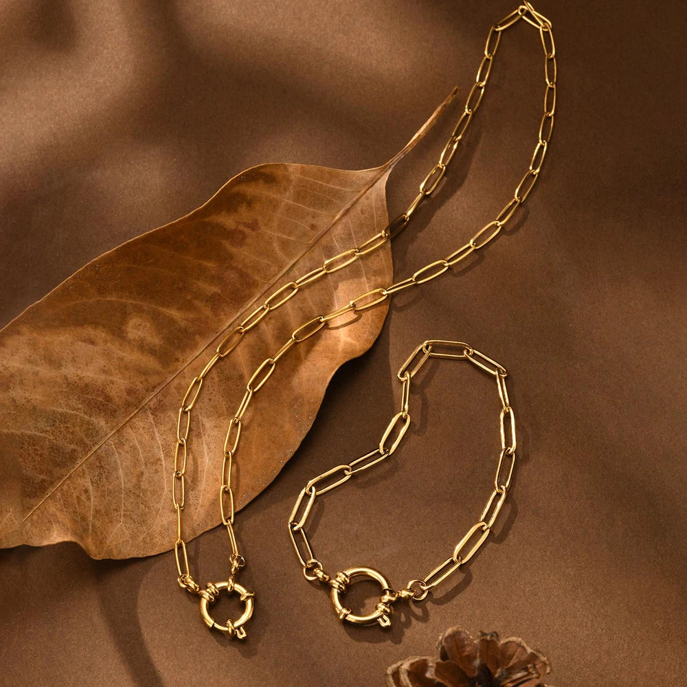 Eterna Necklace & Bracelet set