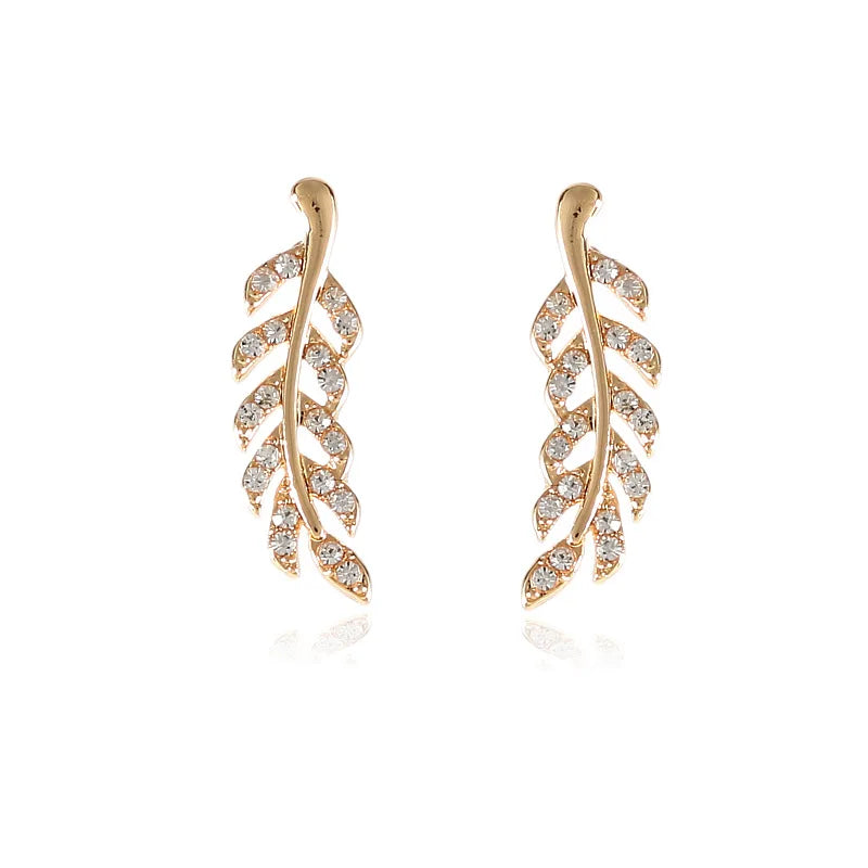 Leaf et Earrings