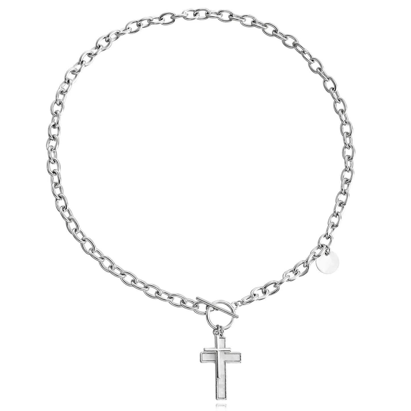 Tu Cross Necklace