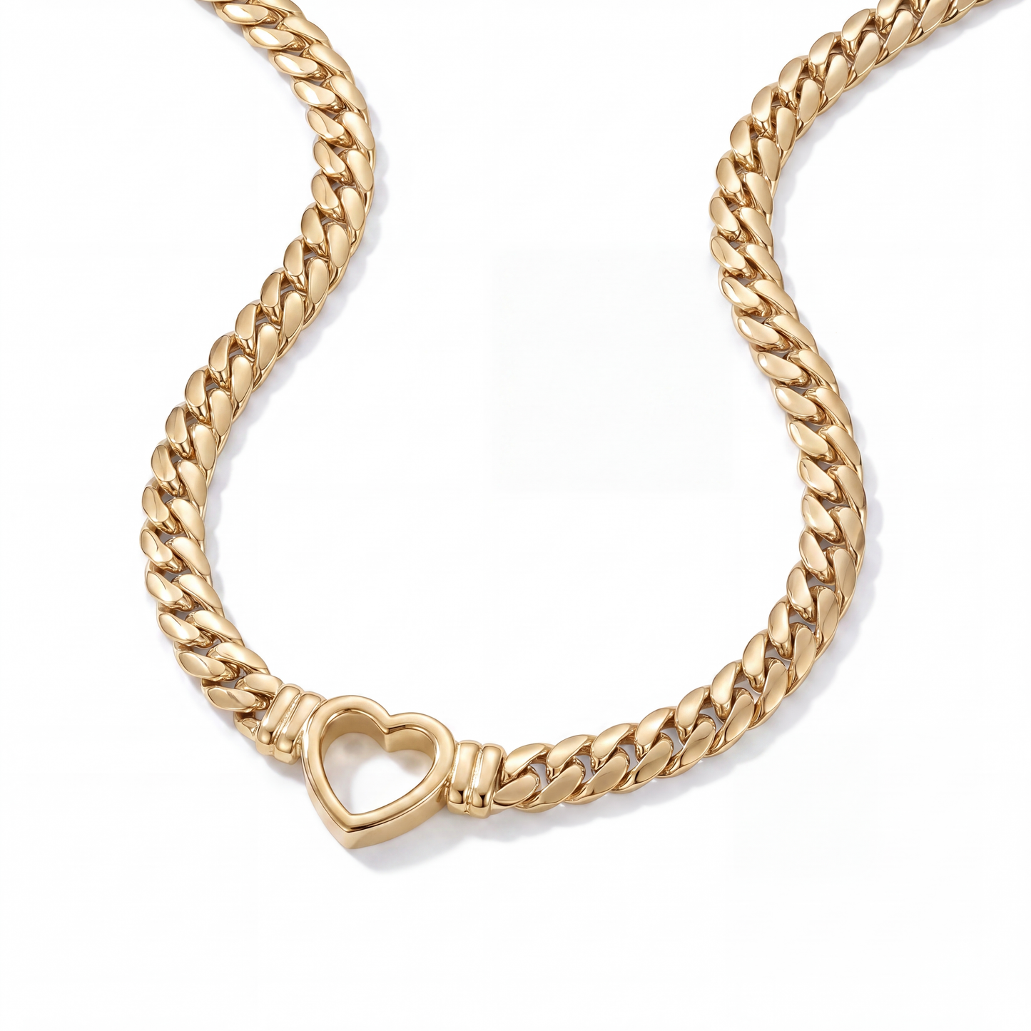 Open Heart Necklace