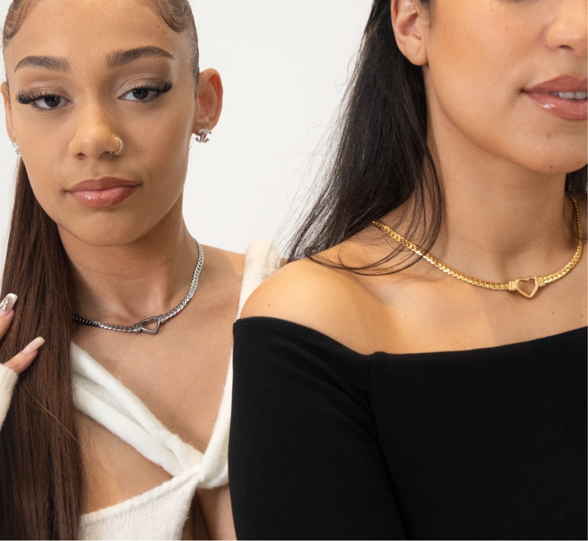 Open Heart Necklace