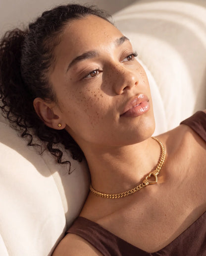 Open Heart Necklace