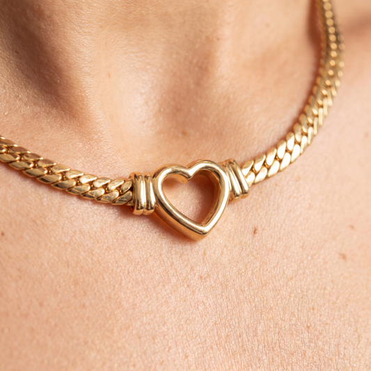 Open Heart Necklace
