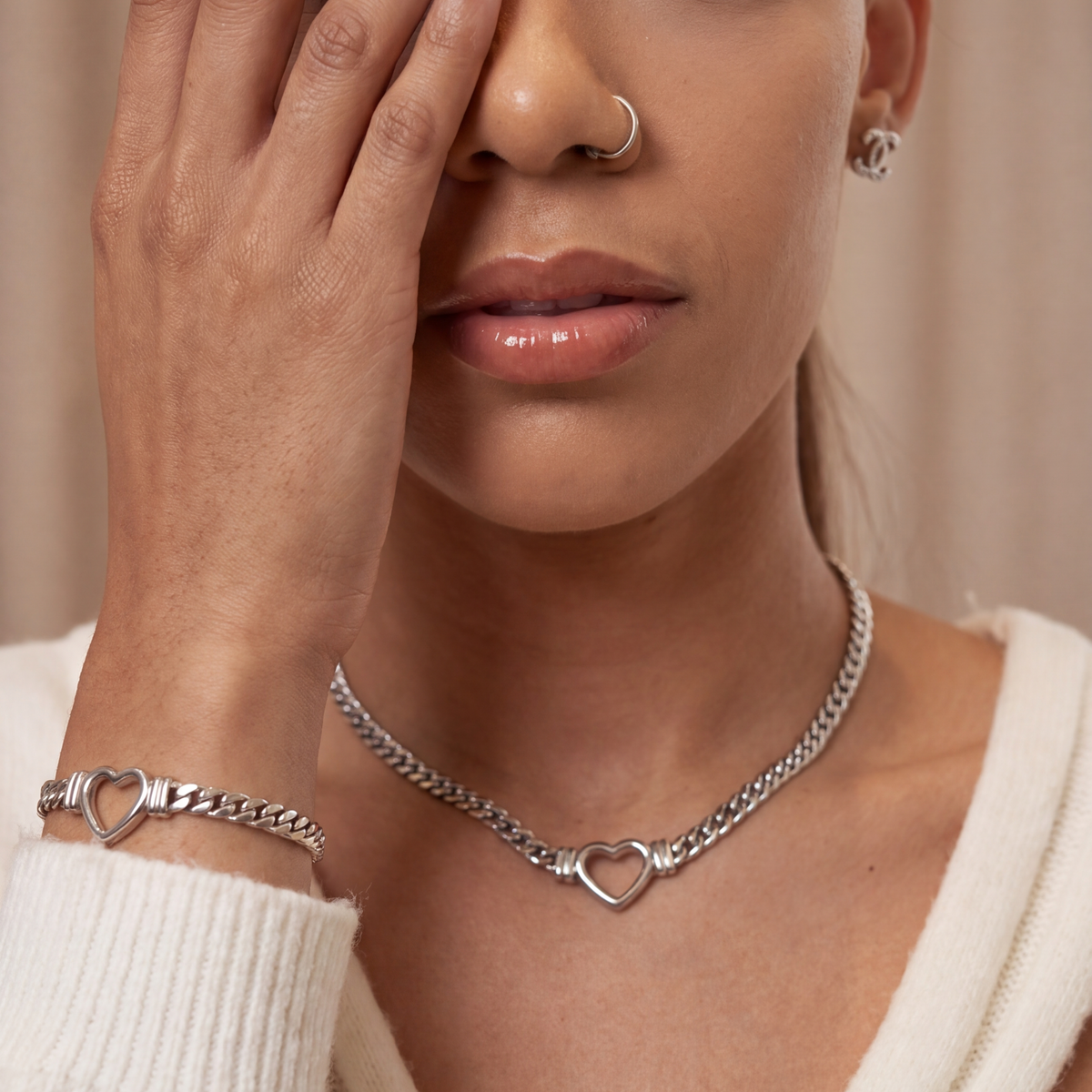 Open Heart Bracelet