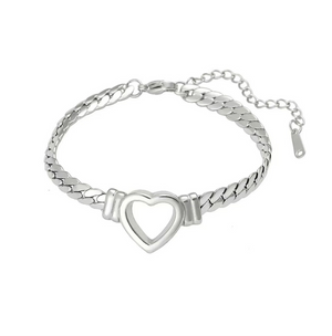 Open Heart Bracelet