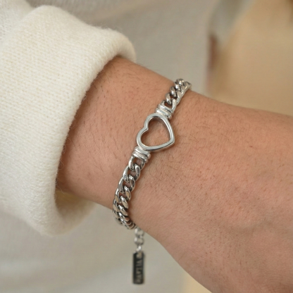 Open Heart Bracelet