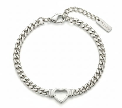Open Heart Bracelet