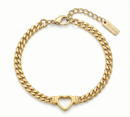 Open Heart Bracelet