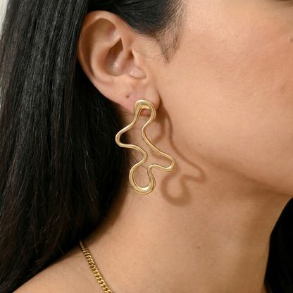 Orbit Wave Earrings