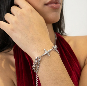 Cross Bridge Bracelet