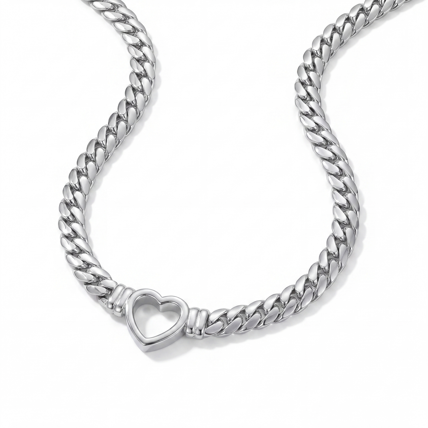 Open Heart Necklace